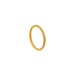 PIUMA Ring - Filigree - Gold-plated silver | MEA AYAYA