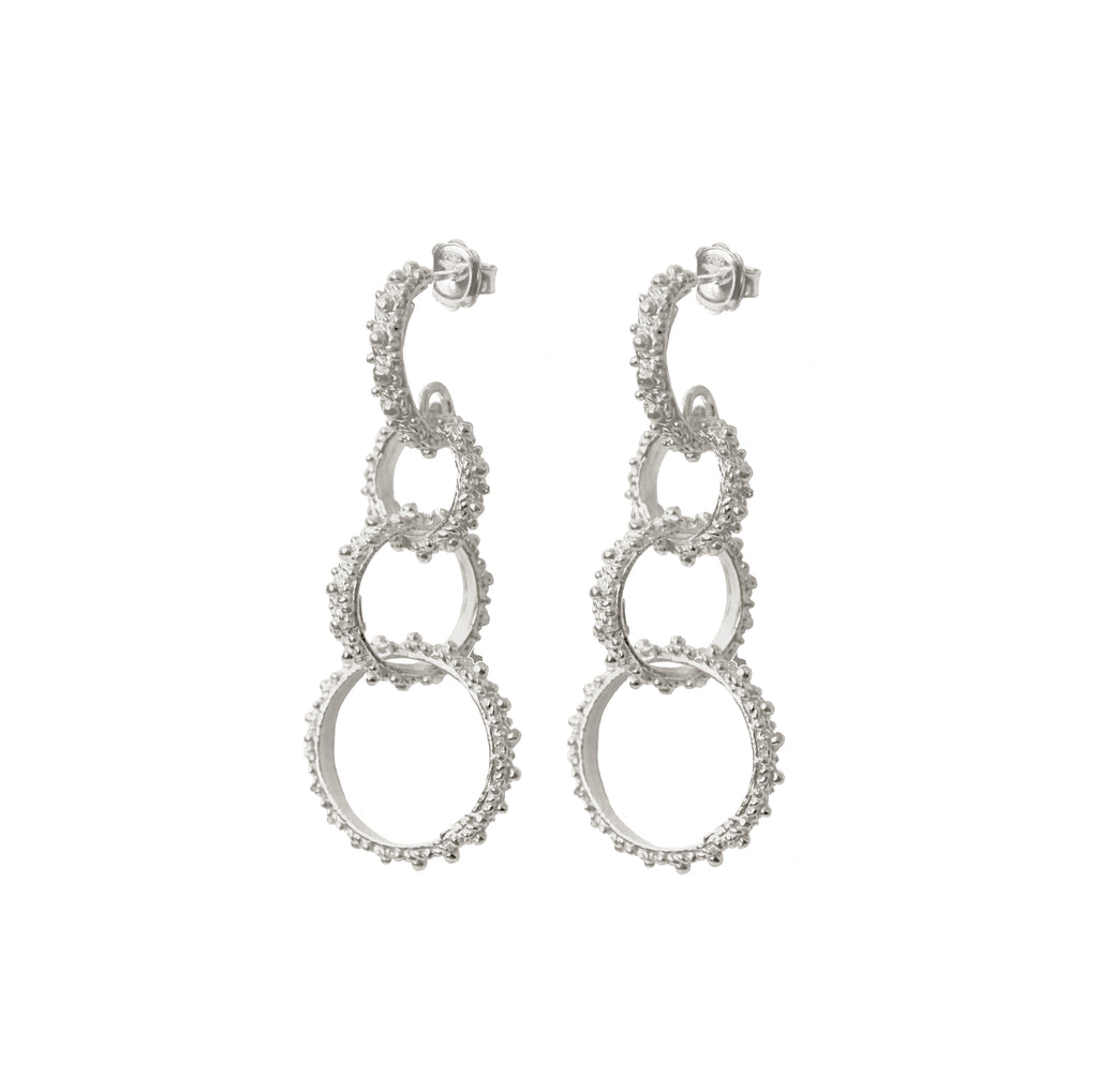 Earrings OLGA - Filigree - Silver 925/1000 | MEA AYAYA