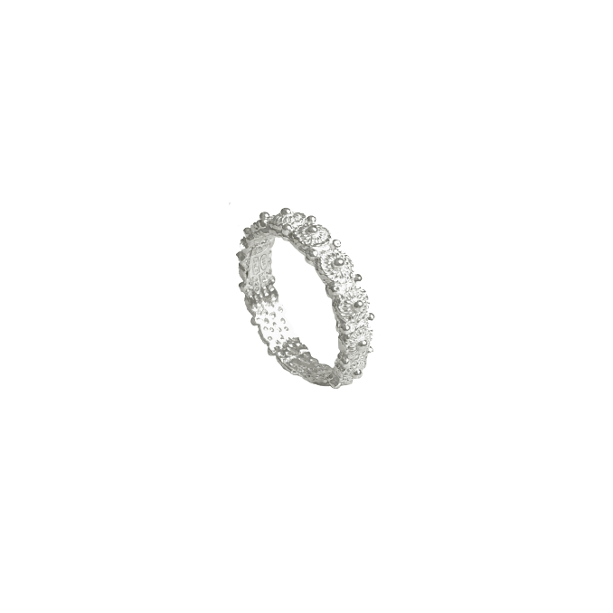 Ring SYNETTE - Filigree - Silver 925/1000 | MEA AYAYA