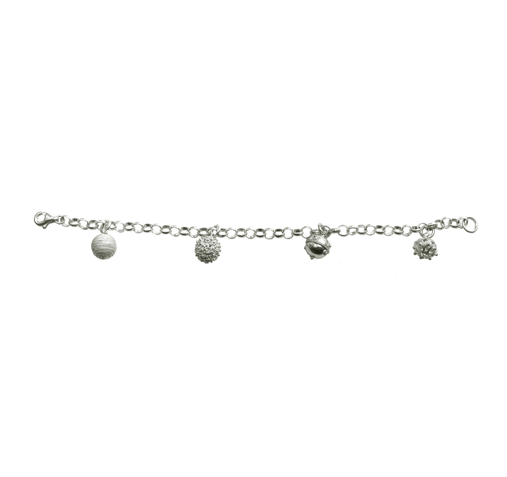 Bracelet GILBERTE - Filigrane - Argent blanchi | MEA AYAYA