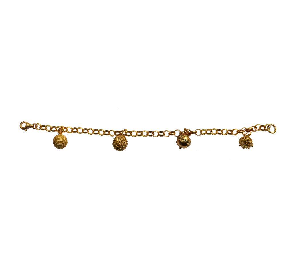 Bracelet GILBERTE - Filigree - Gold-plated silver | MEA AYAYA