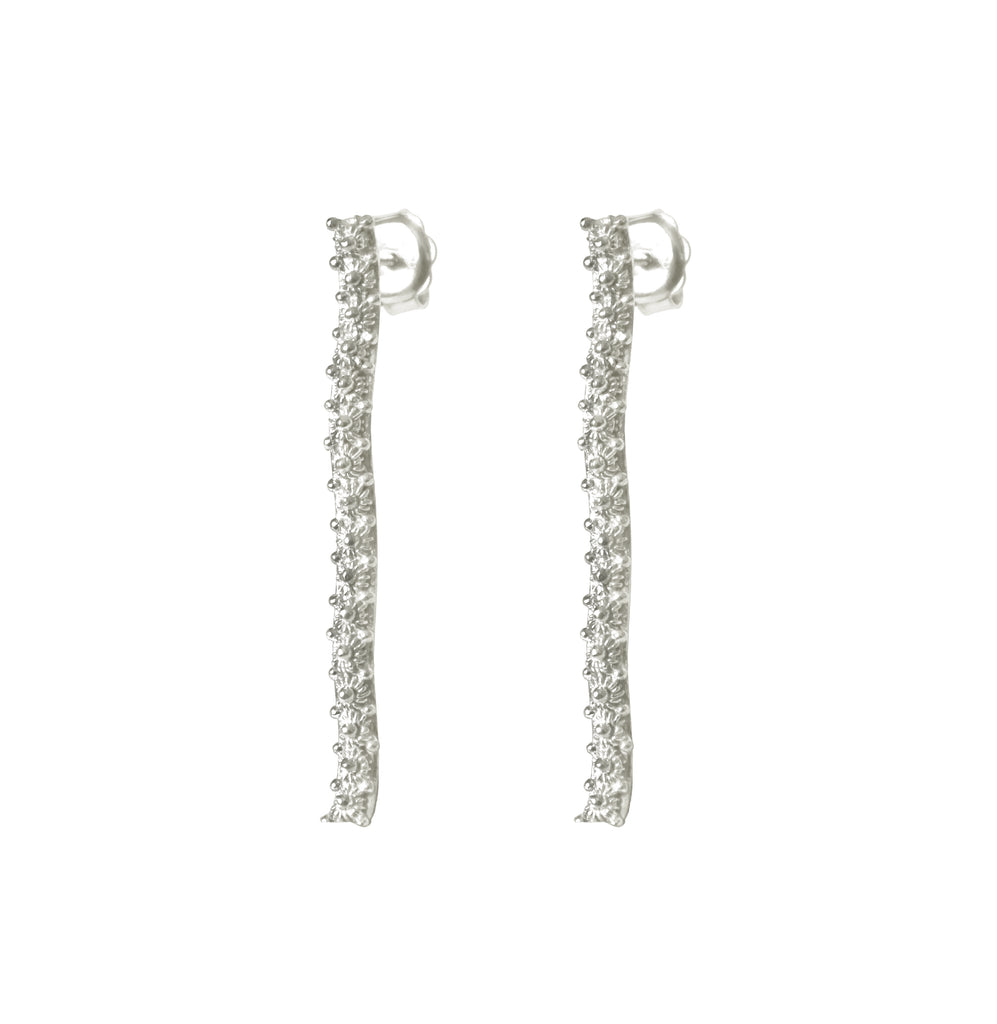 Earrings MARIETHE - Filigree - Silver 925/1000 | MEA AYAYA