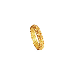 SYNETTE Ring - Watermark - Gold-plated silver | MEA AYAYA