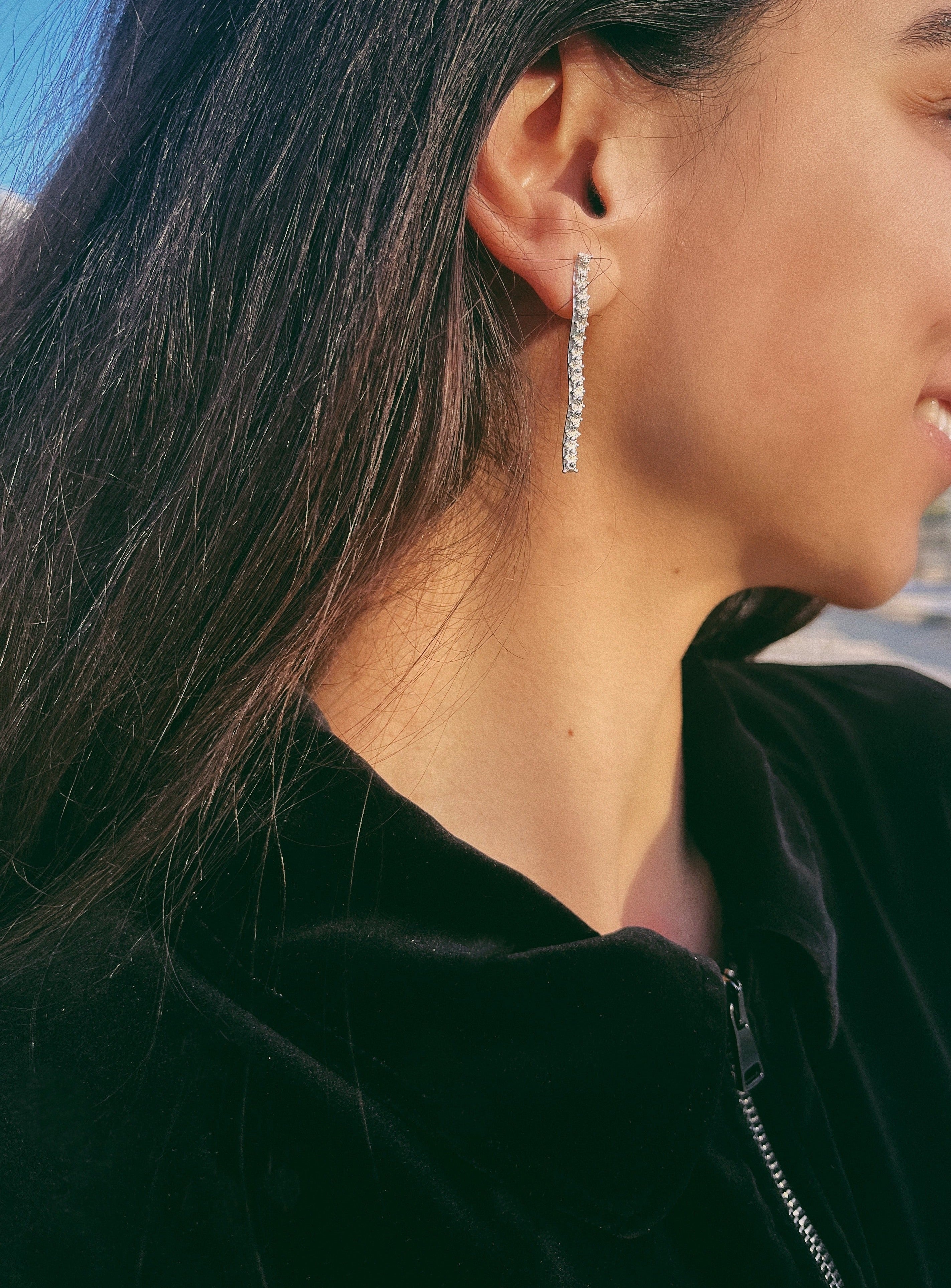 Earrings MARIETHE - Filigree - Silver 925/1000 | MEA AYAYA