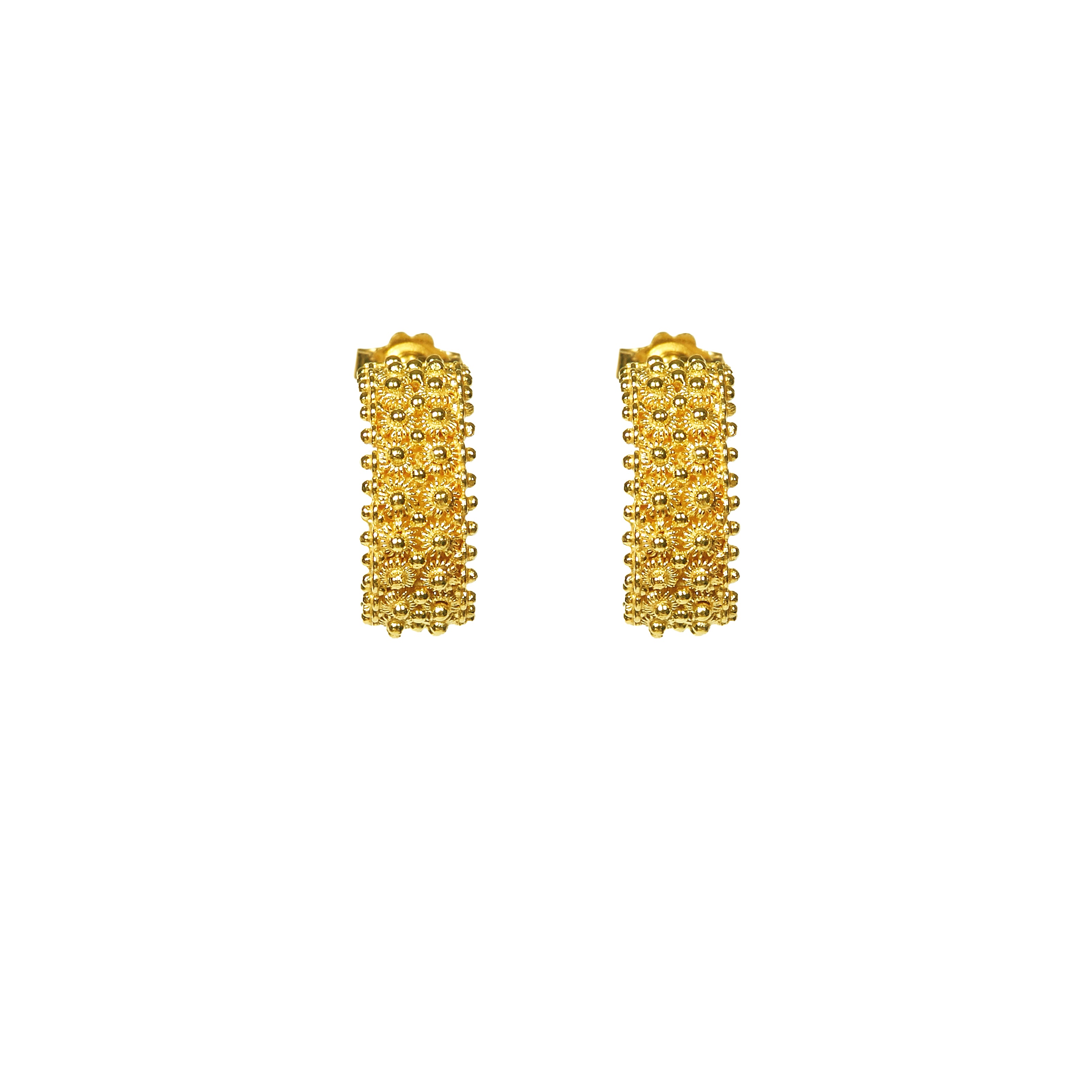 Earrings BABA+ - Filigree - 18K Gold | BABA+ Earrings - Filigree - 18K Gold MEA AYAYA