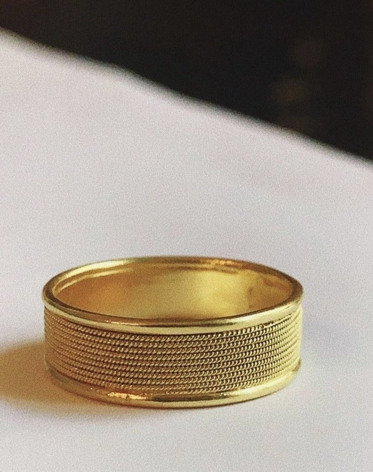 BADETTE ring - Filigree - 18K Gold | MEA AYAYA                                