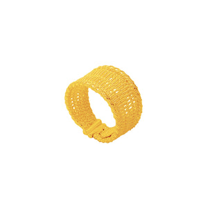 FIFINE Ring - Filigree - Gold-plated silver | MEA AYAYA