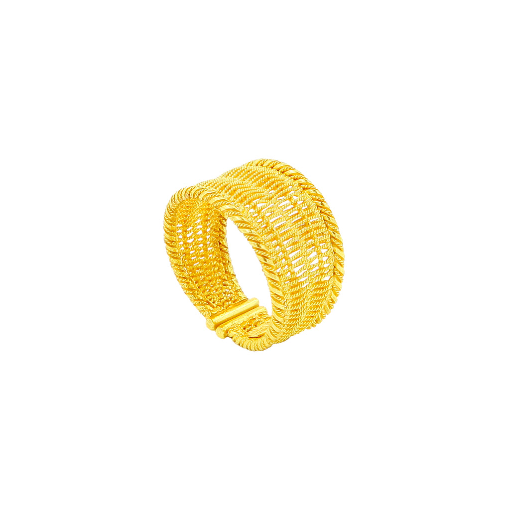 FIFINE ring - Filigree - 18K Gold | MEA AYAYA                                