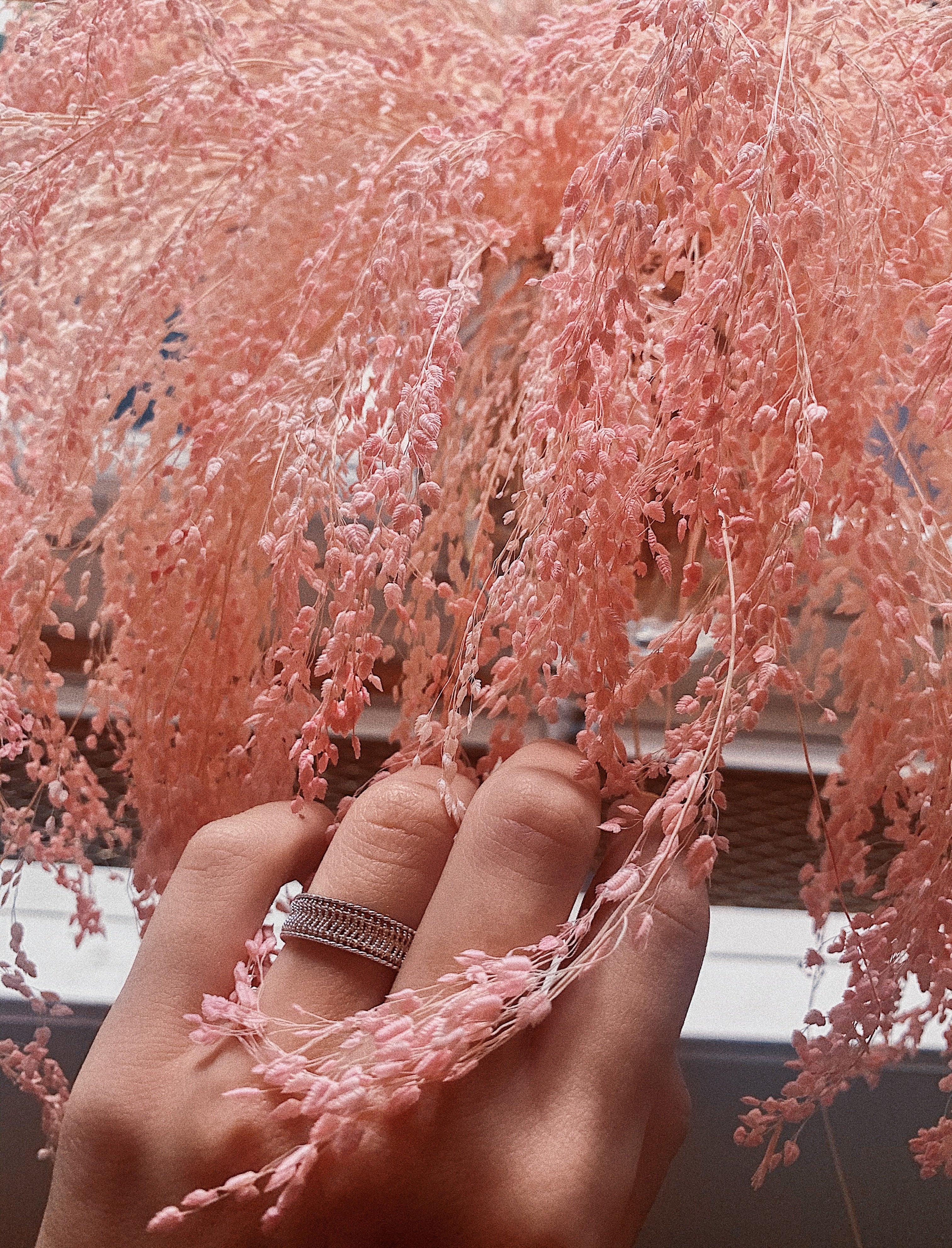 MEA AYAYA - FILIGREE RING - BLEACHED SILVER MAÏ