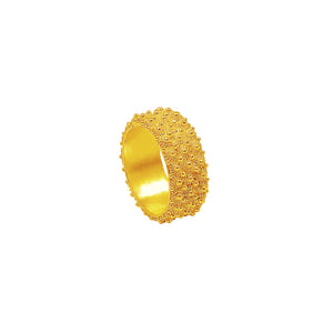 Ring MAMINA - Filigree - Gold-plated silver | MEA AYAYA