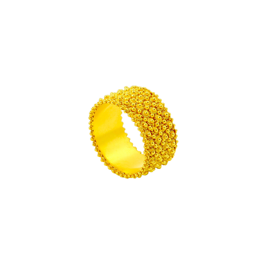 MAMOU ring - Filigree - 18K Gold | MEA AYAYA                                
