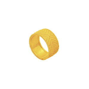 Ring MAMY - Filigree - Gold-plated silver | MEA AYAYA