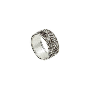 MAMY ring - Filigree - Burnished silver 925/1000 | MEA AYAYA                                