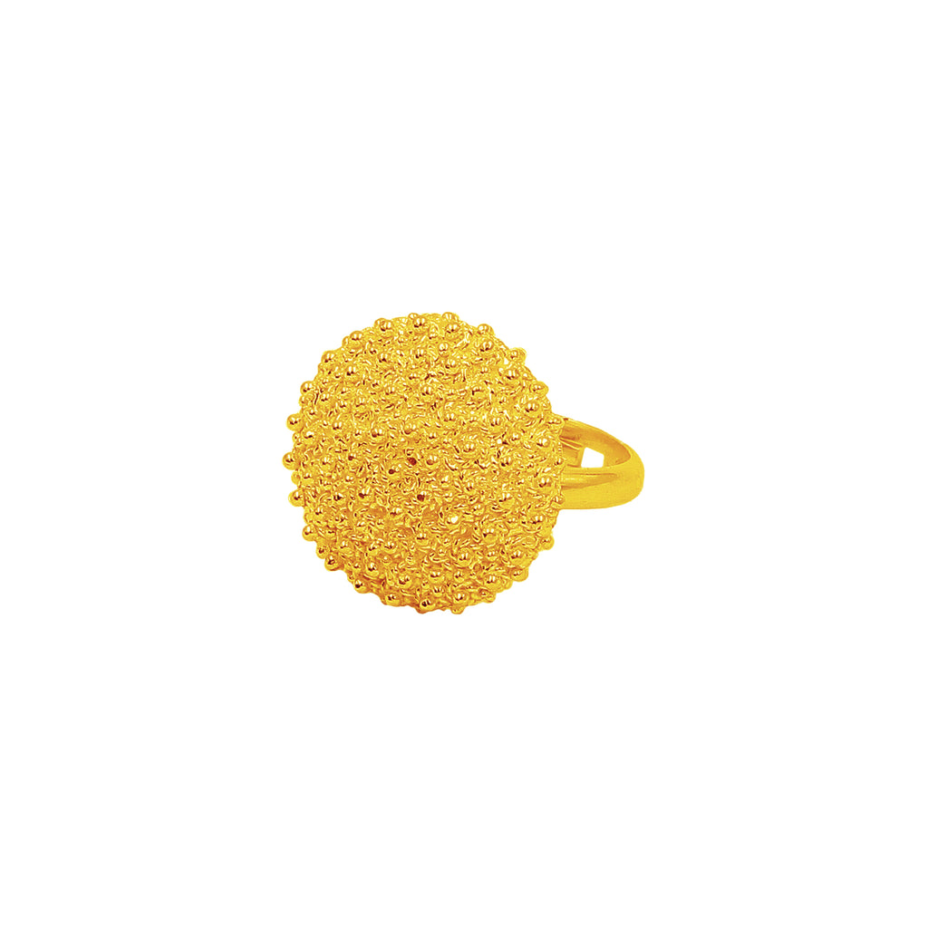 NONEN Ring - Filigree - Gold-plated silver | MEA AYAYA
