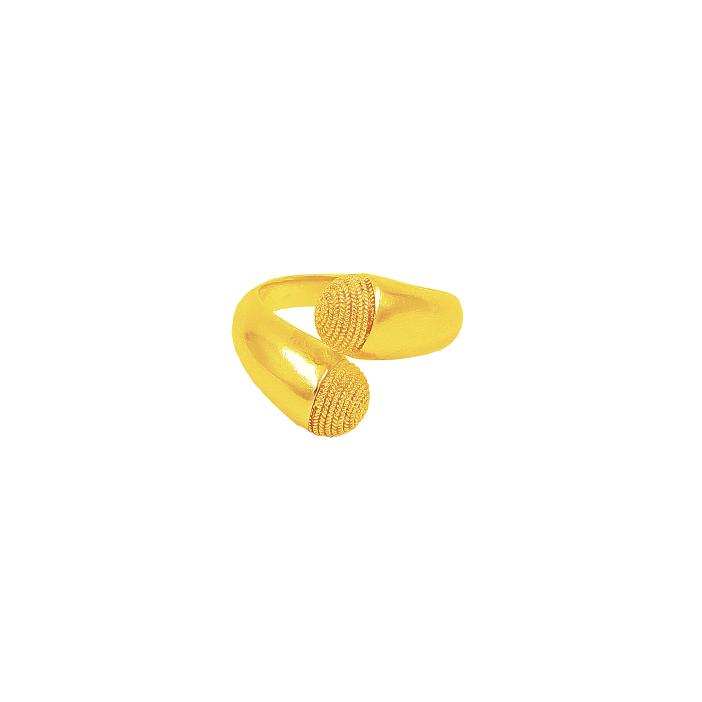 VOVÓ DIDI Ring - Filigree - Gold-plated silver | MEA AYAYA
