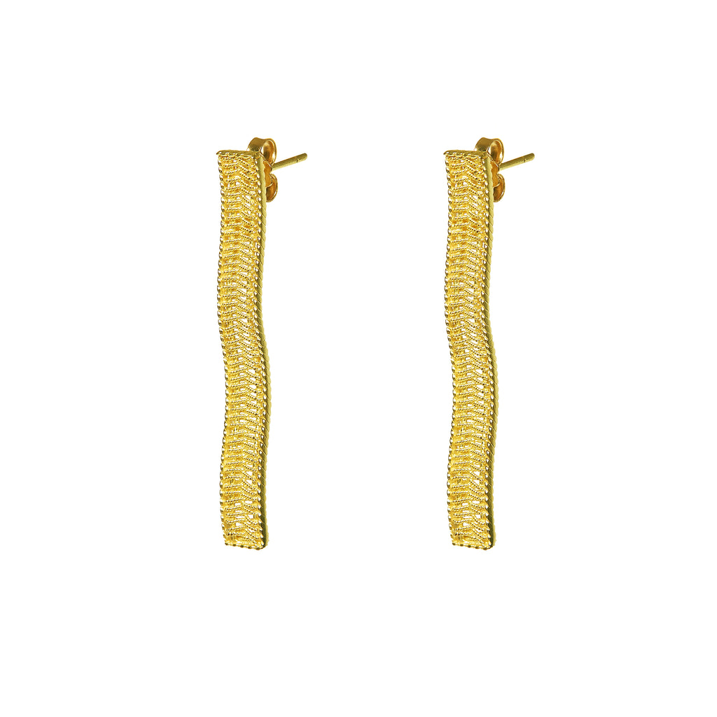 Earrings GRANDMOTHER - Filigree - 18K Gold | GOLD MEA AYAYA