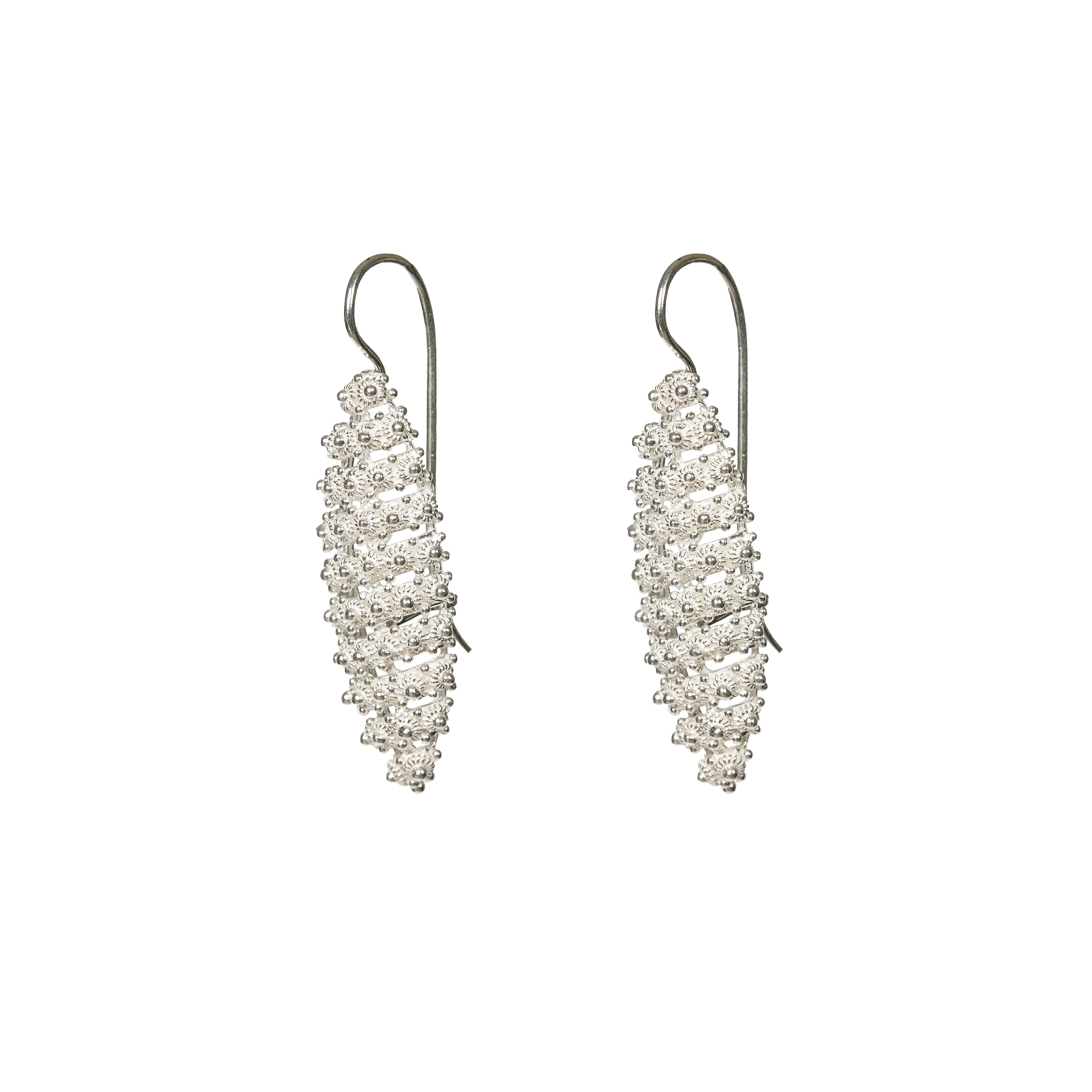 JEANETTE Earrings - Filigree - Silver 925/1000 | Silver 925/1000 MEA AYAYA