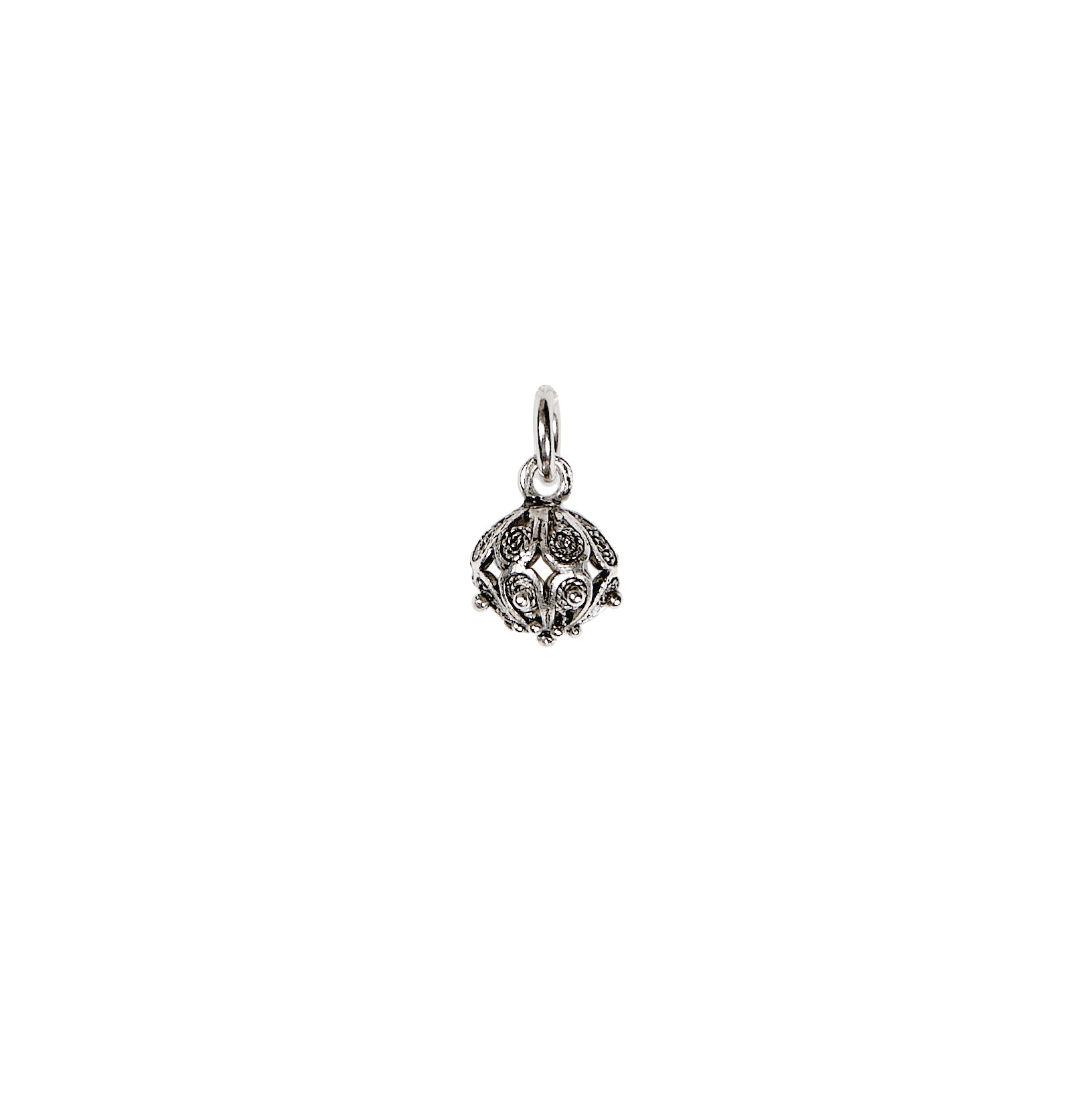 Pendant MAMIE JANINE - Filigree - Burnished silver 925/1000 MEA AYAYA