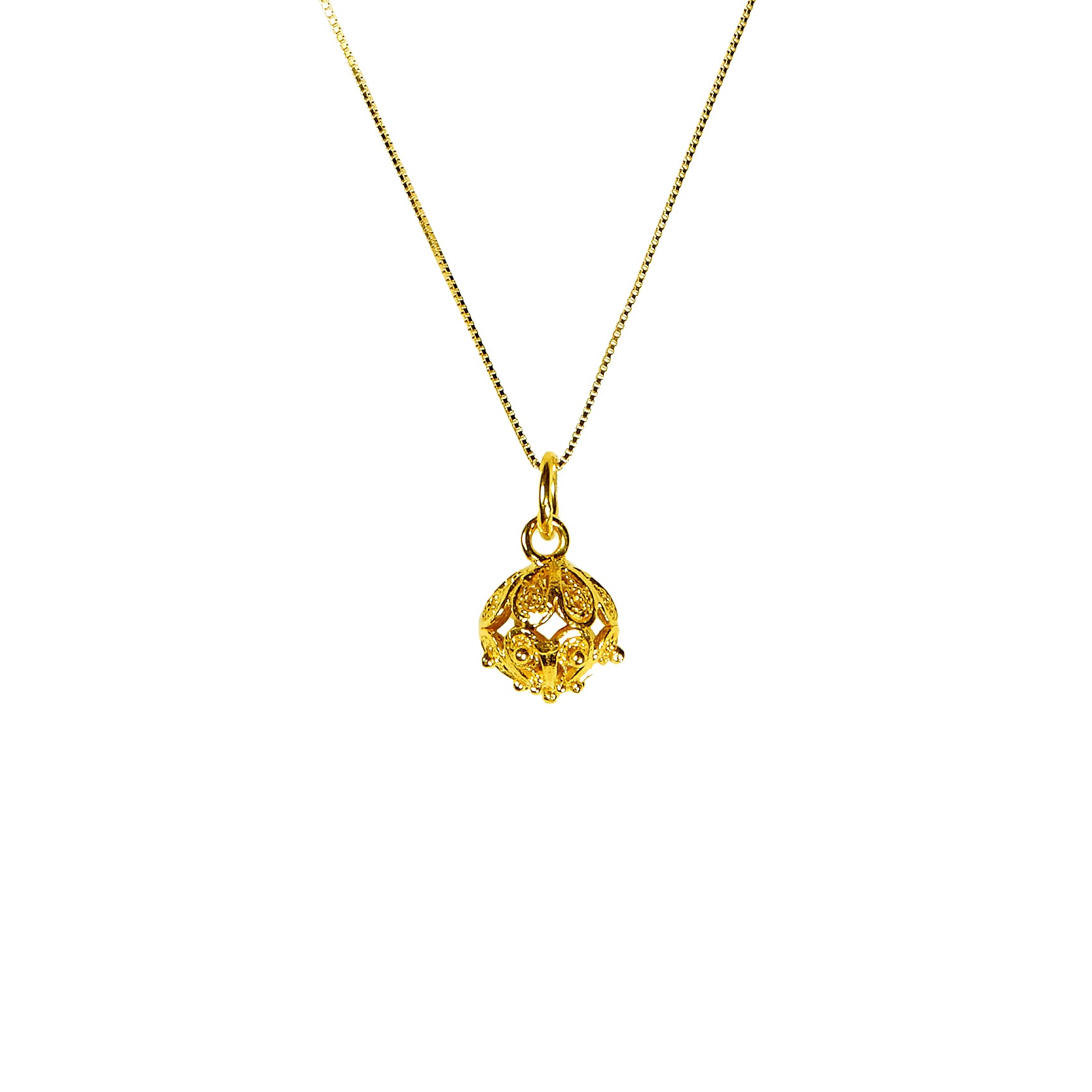 Pendant MAMIE JANINE - Filigree - 18K Gold MEA AYAYA