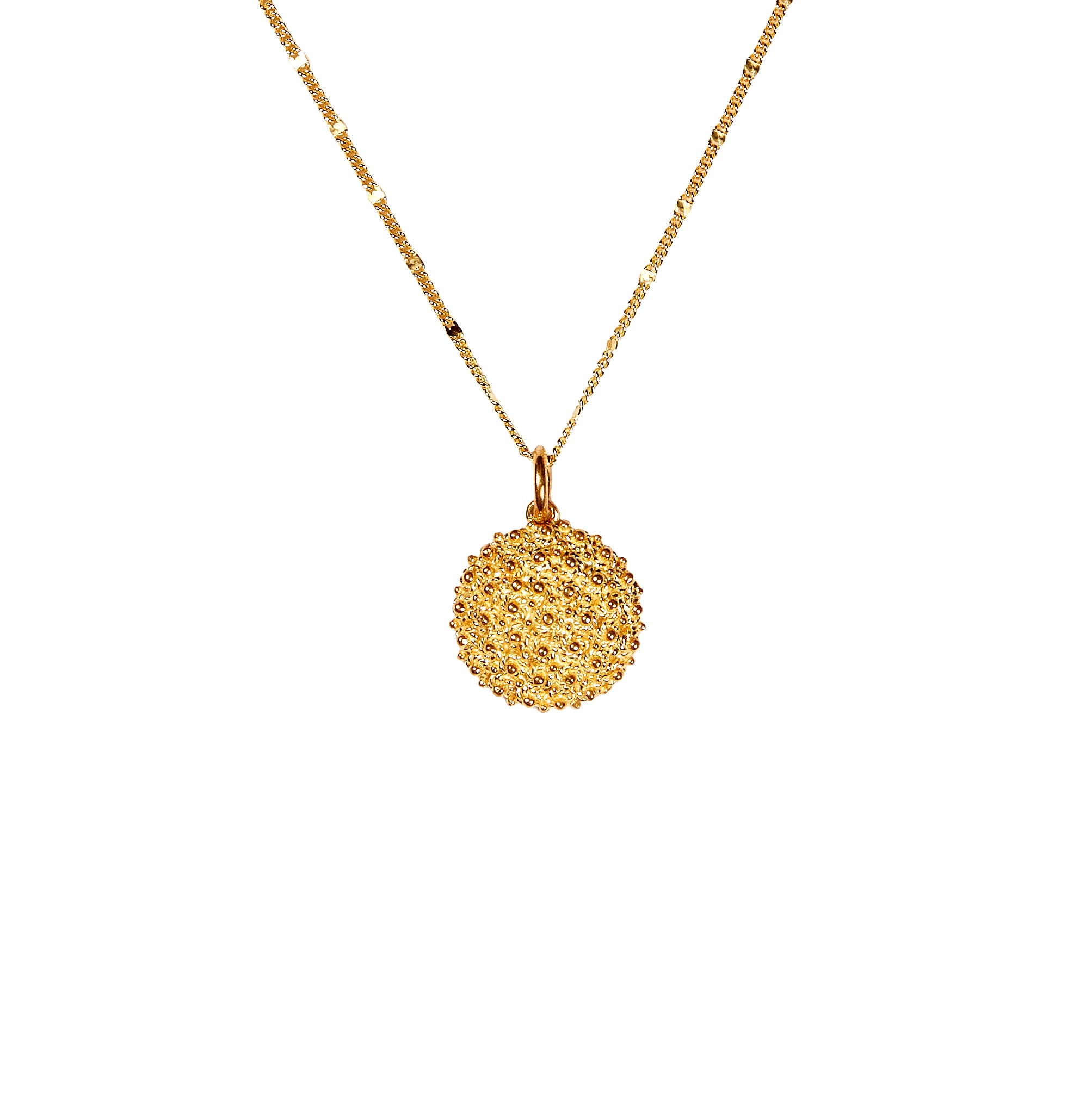Chain MAMIE NICOLE - Filigree - Silver 925/1000 gold plated | MEA AYAYA