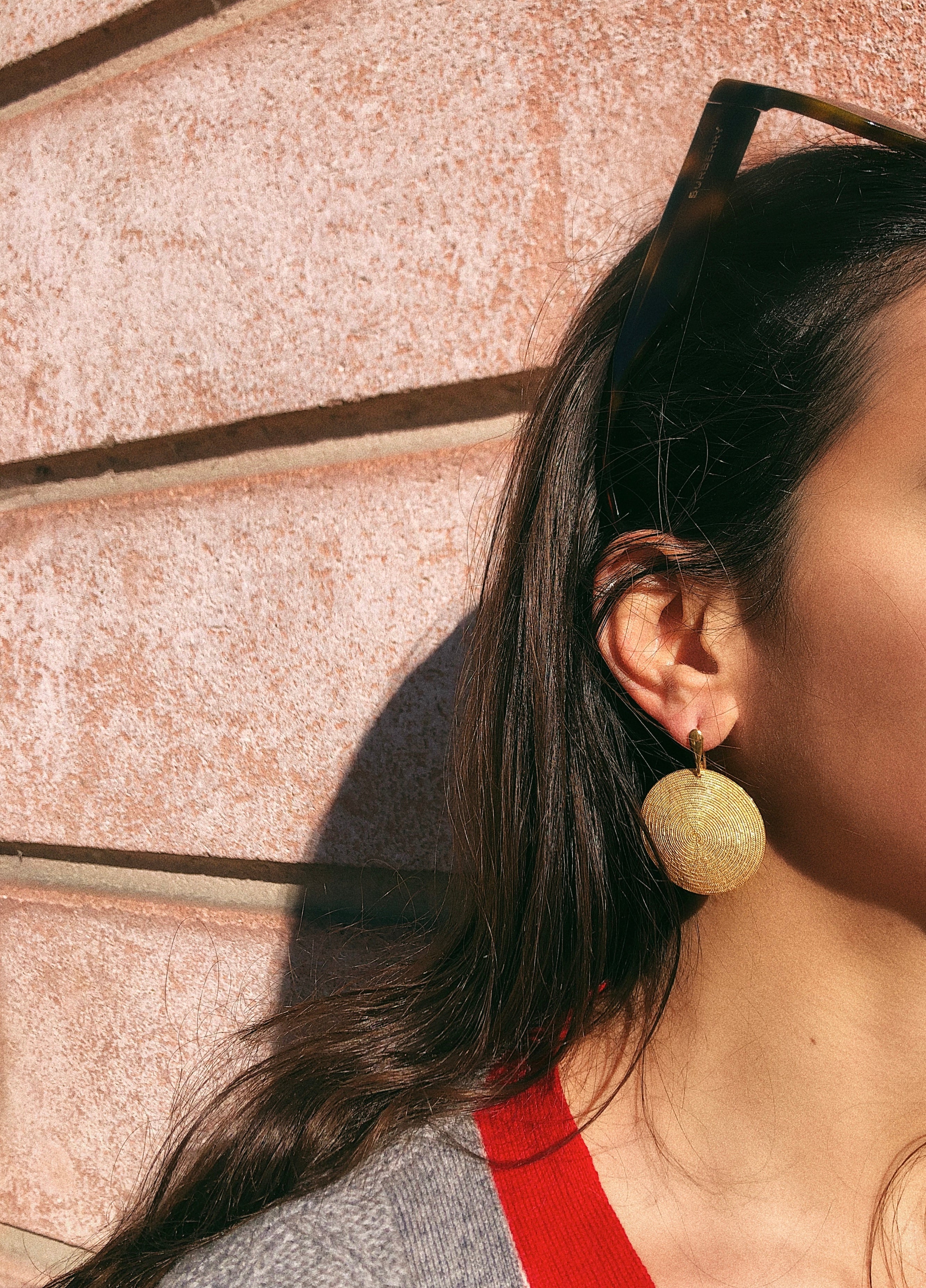 Earrings MAMISOL - Filigree - Gold-plated silver | MEA AYAYA 