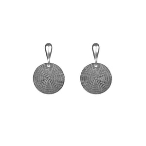 Earrings MAMITA - Filigree - Burnished silver | Silver MEA AYAYA 