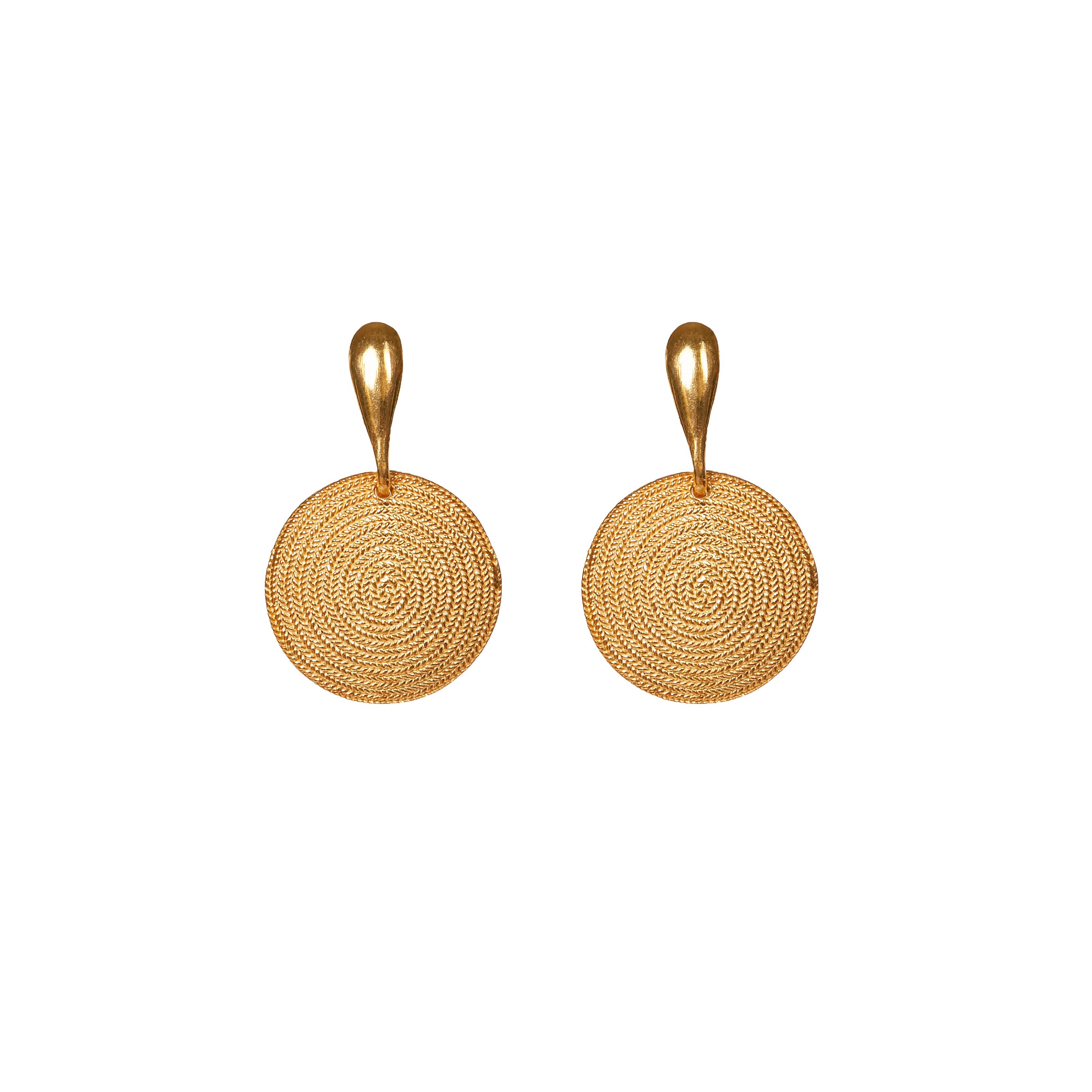 Earrings MAMITA - Filigree - Gold-plated silver | MEA AYAYA 