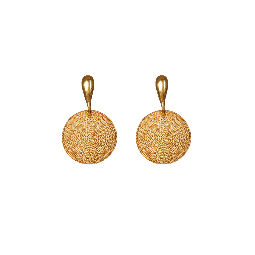 Earrings MAMITA - Filigree - Gold-plated silver | MEA AYAYA 