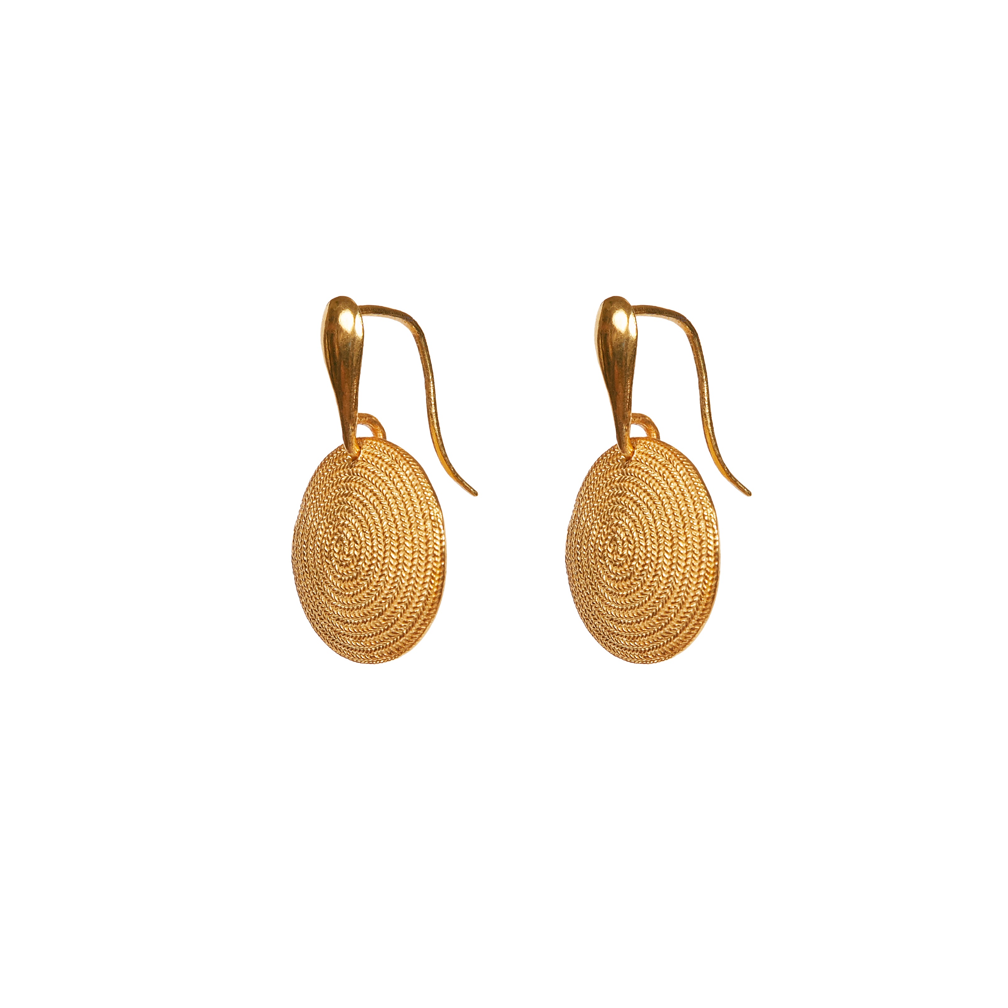 Earrings MAMITA - Filigree - Gold-plated silver | MEA AYAYA 