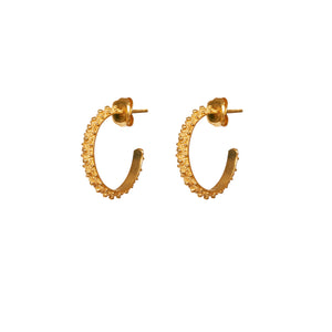 MIMI+ earrings in filigree - Gold-plated silver | MEA AYAYA