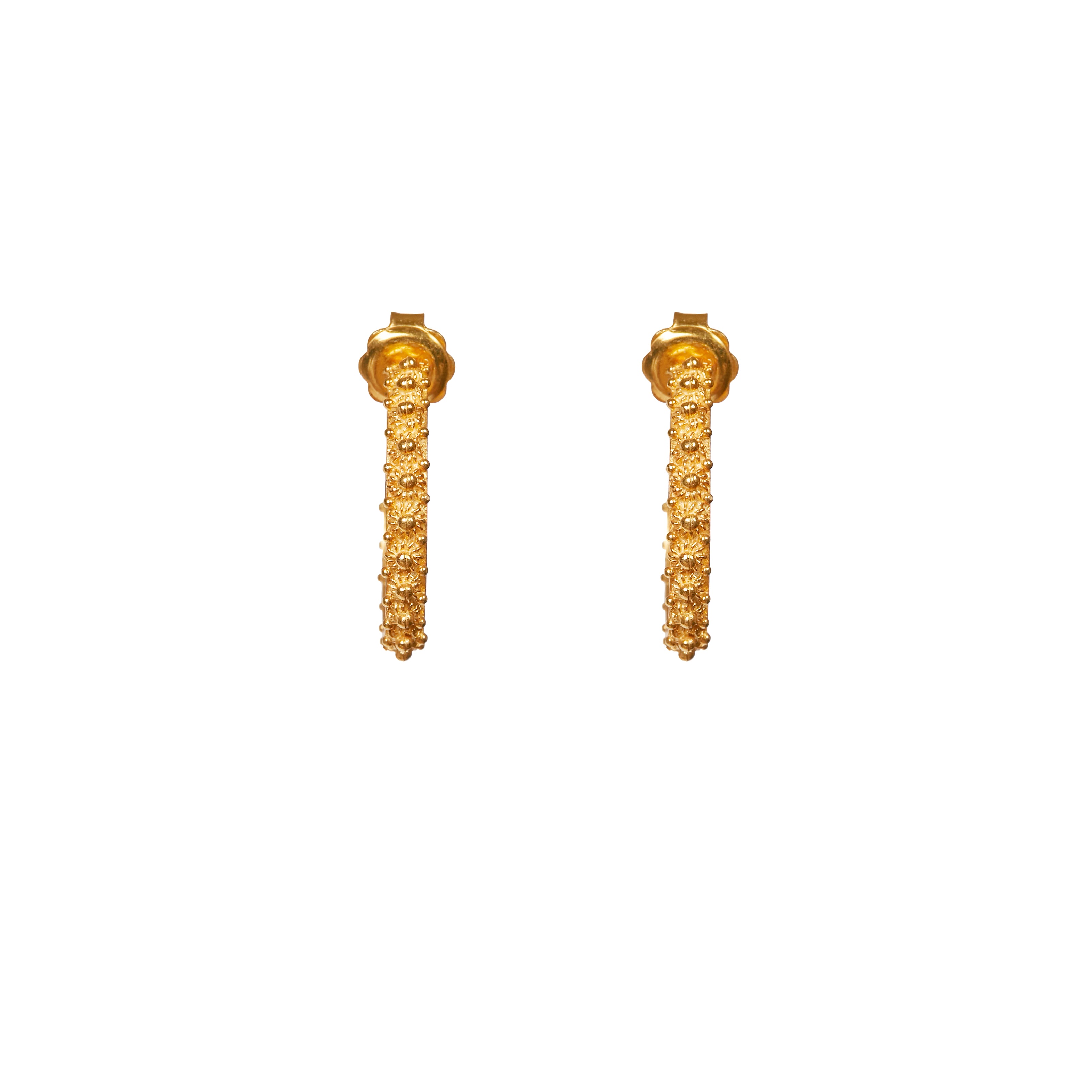 MIMI+ earrings in filigree - Gold-plated silver | MEA AYAYA