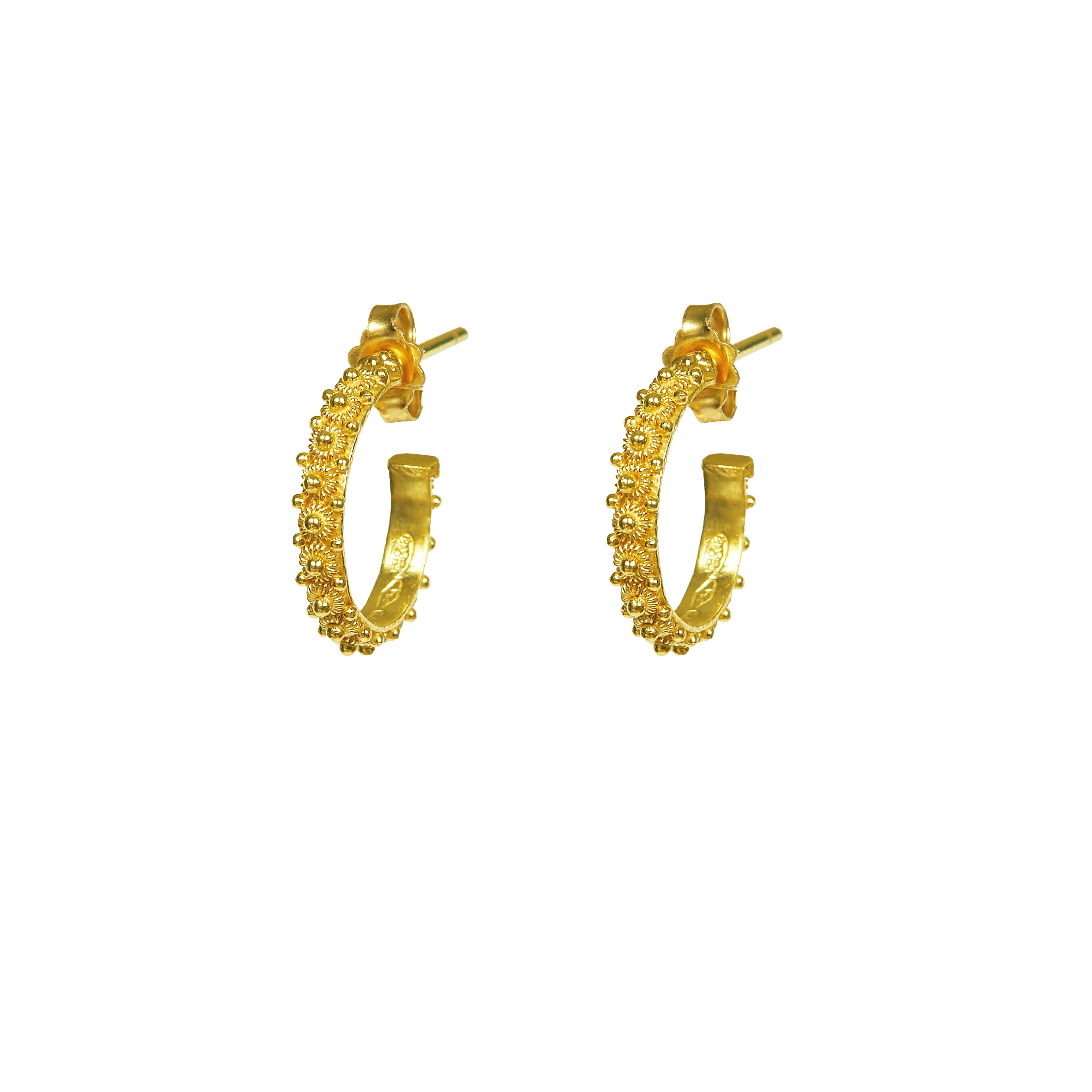 Earrings MIMI+ - Filigree - 18K Gold | MIMI+ Earrings - Filigree - 18K Gold MEA AYAYA