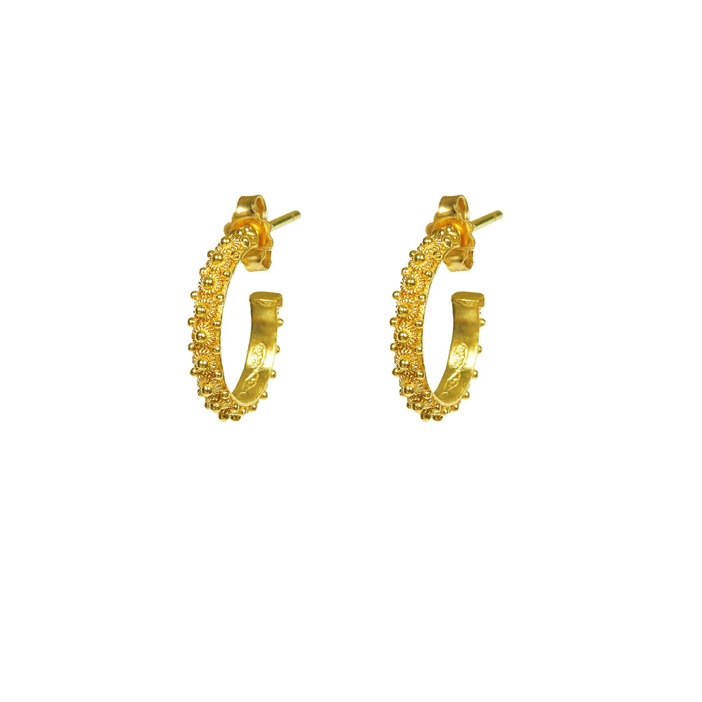 Earrings MIMI+ - Filigree - 18K Gold | MIMI+ Earrings - Filigree - 18K Gold MEA AYAYA
