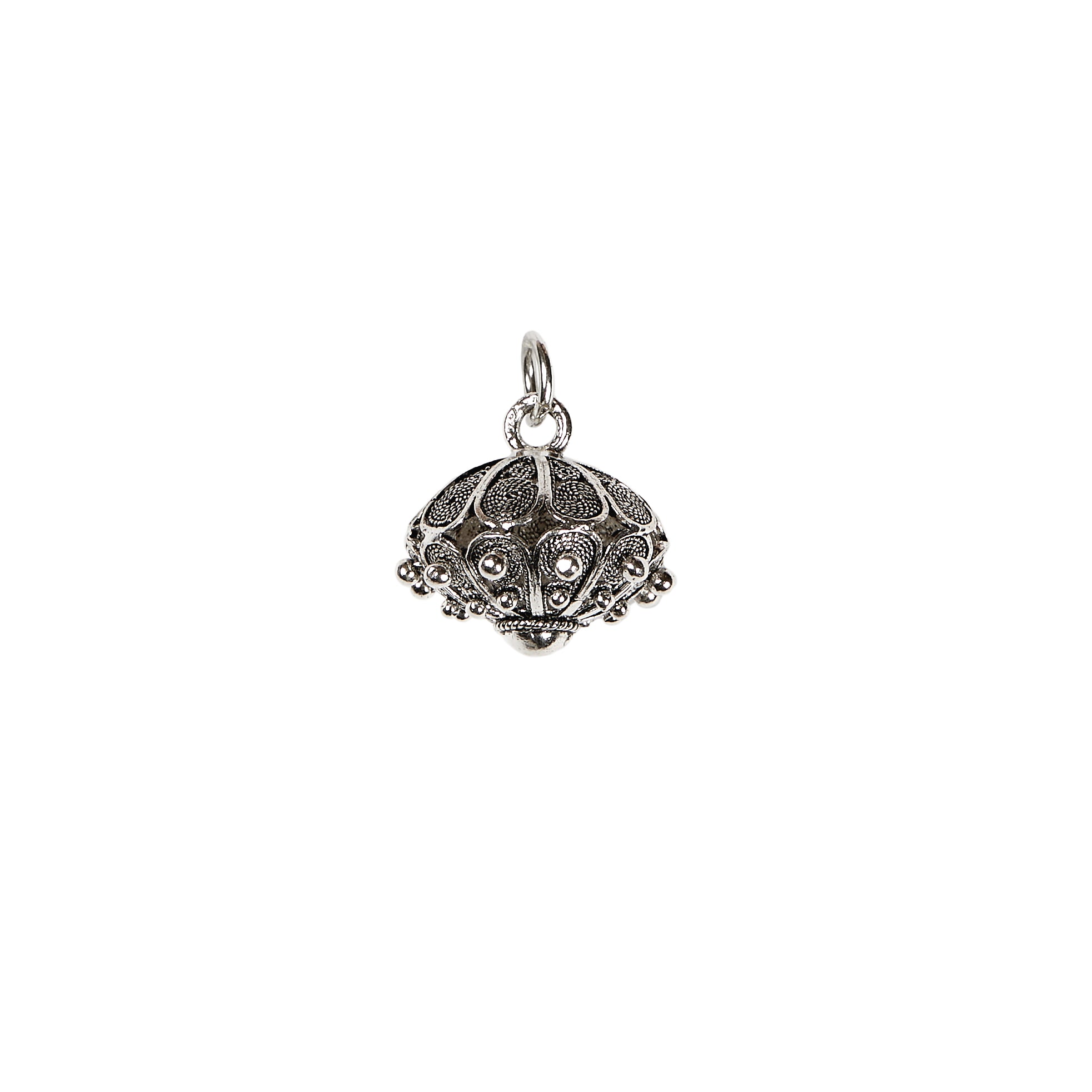 Pendant MUTTIE - Filigree - Burnished silver 925/1000 MEA AYAYA