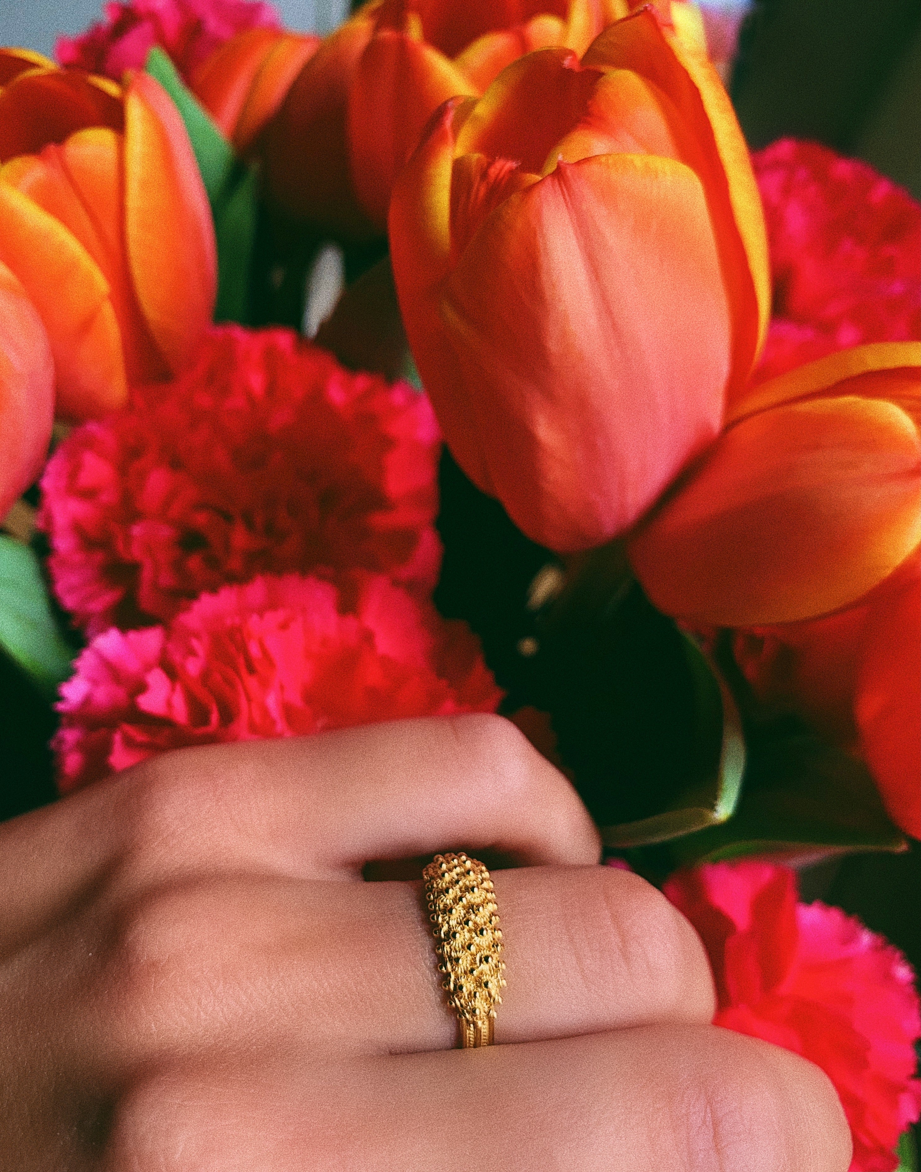 MAJOON ring - Filigree - 18K Gold | MEA AYAYA                                