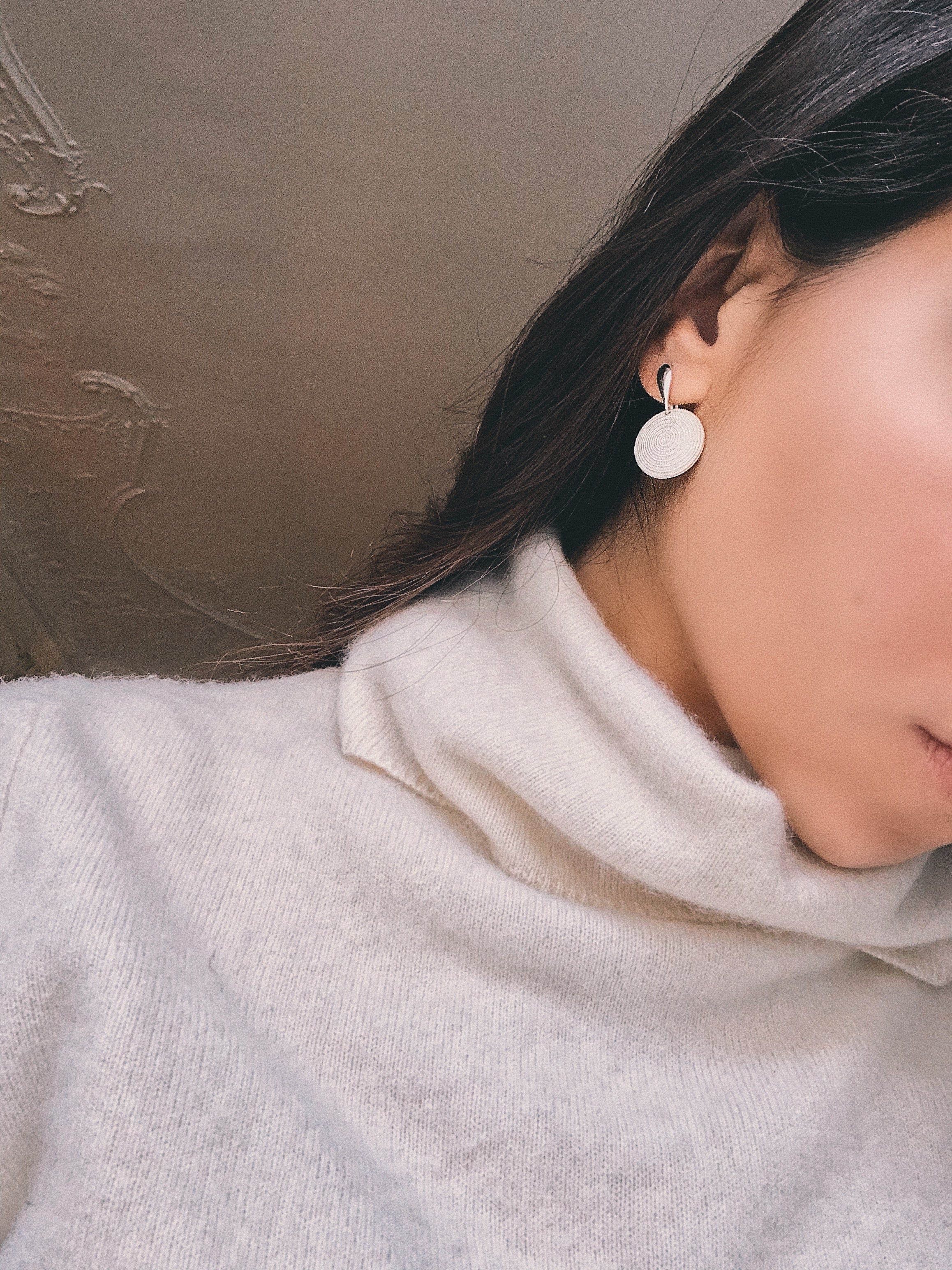 Earrings MAMITA - Watermark - Silver 925/1000 | Silver 925/1000 MEA AYAYA 