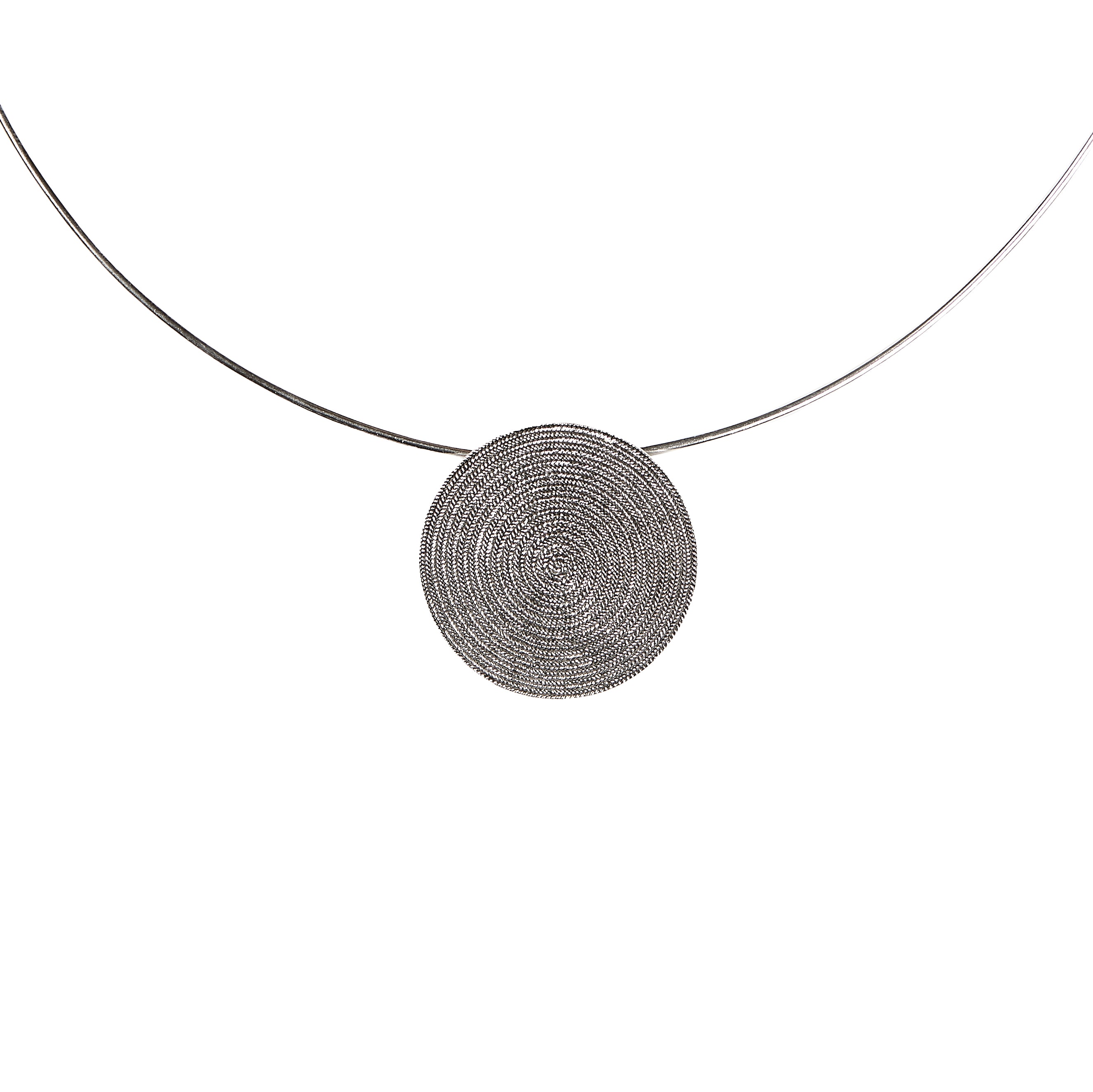 Chain LUCY - Filigree - Burnished silver 925/1000 MEA AYAYA