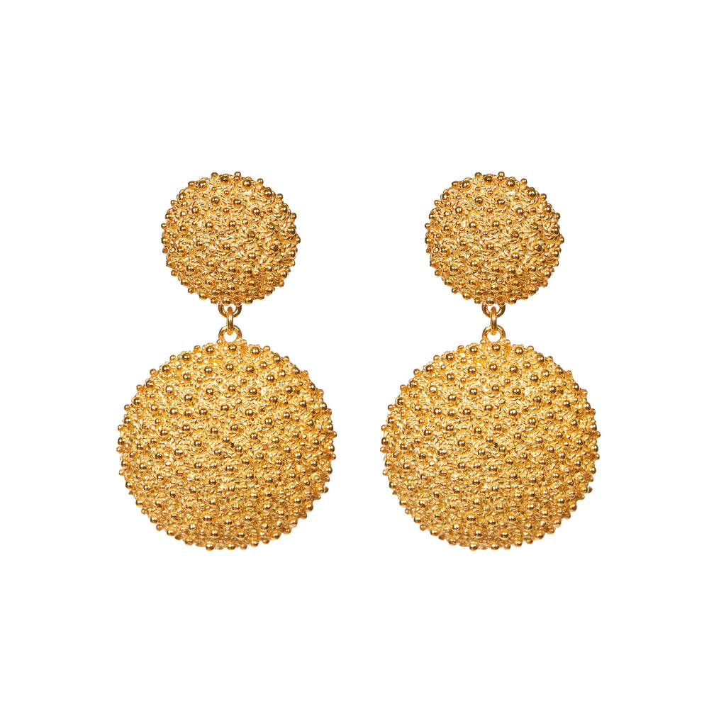 NONNA MIA earrings - Filigree - Gold-plated silver | MEA AYAYA