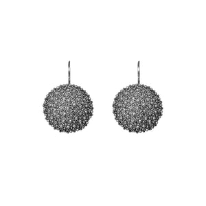 Earrings NONNA PINA - Filigree - Burnished silver | Silver MEA AYAYA