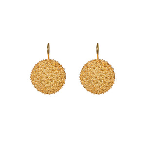 NONNA PINA earrings - Filigree - Gold-plated silver | MEA AYAYA