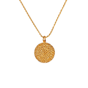 Pendant NONNA ROSA - Filigree - Silver 925/1000 gold plated | MEA AYAYA