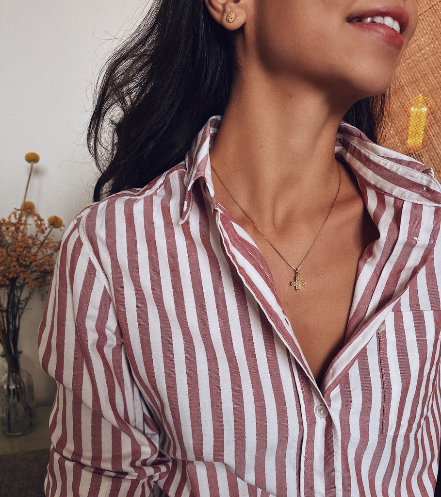 GISÈLE Pendant - Filigree - 925/1000 gold plated silver MEA AYAYA