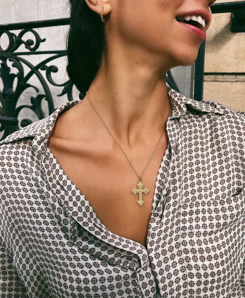 NINNA Pendant - Filigree - 925/1000 gold plated silver MEA AYAYA