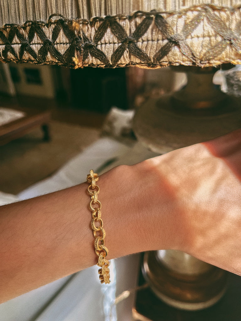 Bracelet ISILDA - Filigrane - Argent plaqué or  | MEA AYAYA