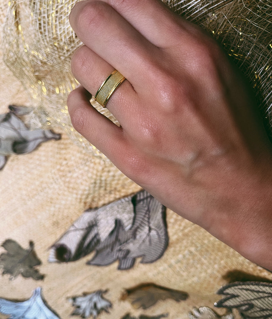 Bague BADETTE - Filigrane - Or 18K | MEA AYAYA