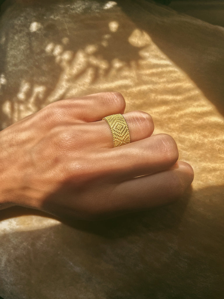  Bague MAMY - Filigrane - Or 18K | MEA AYAYA