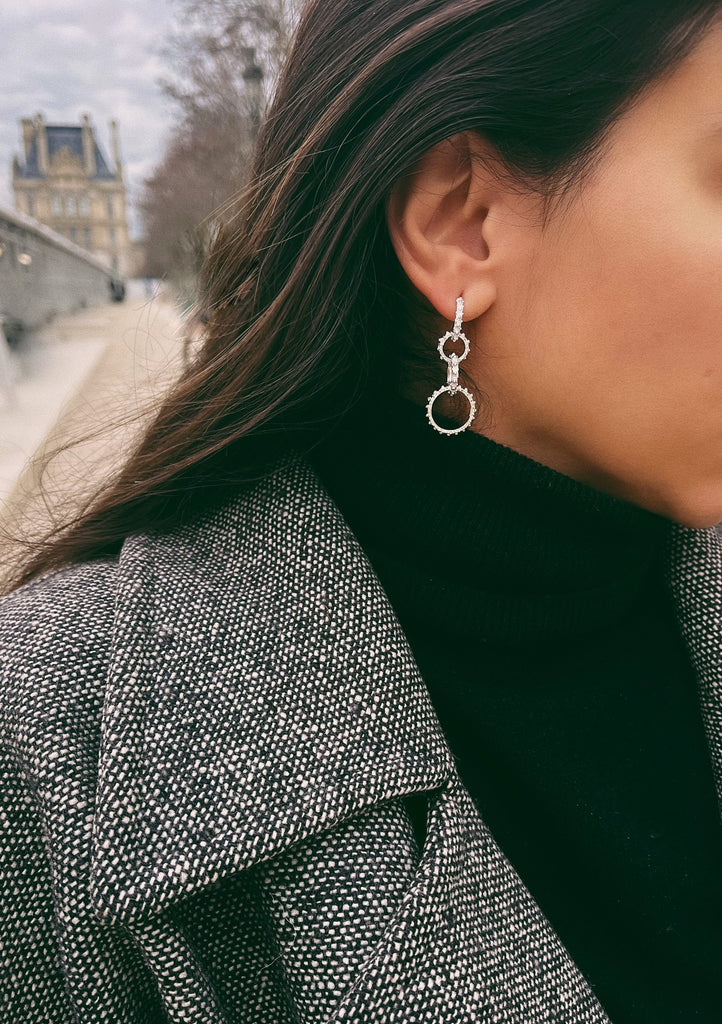 Boucles d’oreilles OLGA - Filigrane - Argent 925/1000 | MEA AYAYA