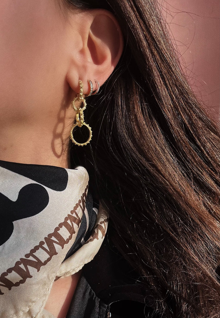 Boucles d’oreilles OLGA - Filigrane - Argent 925/1000 | MEA AYAYA