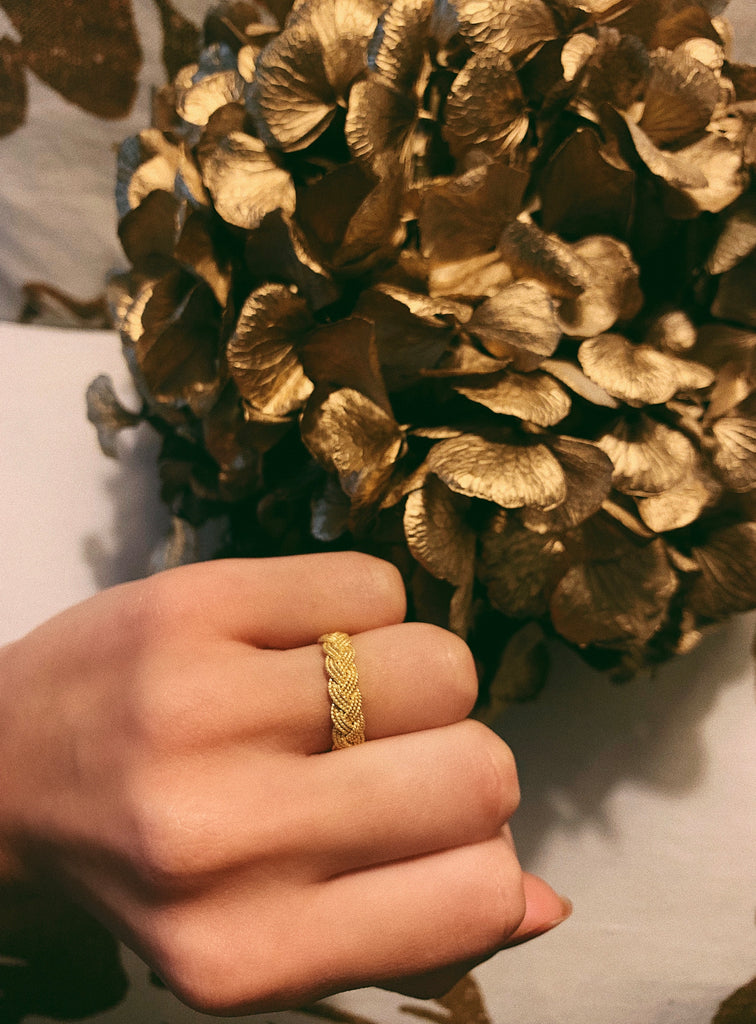 Bague MAMAUDE - Filigrane - Or 18K | MEA AYAYA