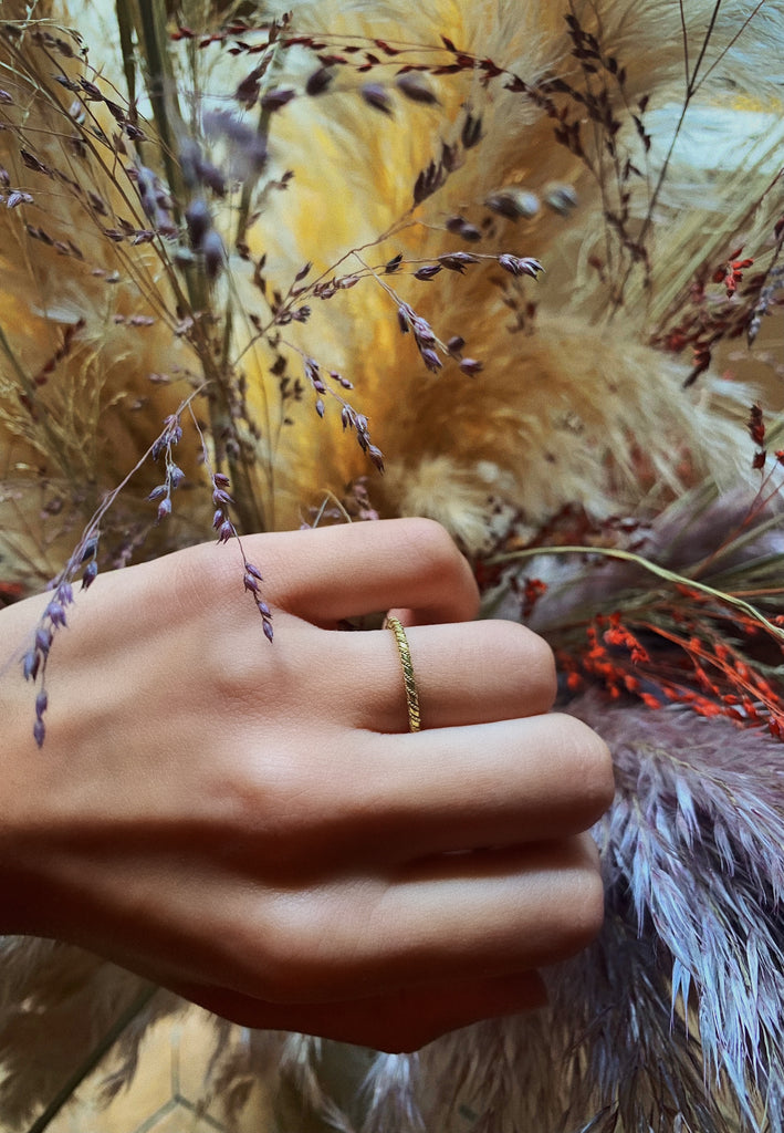 Bague PIUMA - Filigrane -  Or 18 carats | MEA AYAYA